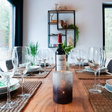 Modern Wellness Stay, Erezee, Cleaning Included Domek alpejski *