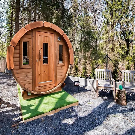 Modern Wellness Stay, Erezee, Cleaning Included Domek alpejski Érezée